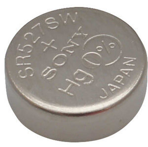 MuRata SR527SW 319 22.5mAh 1.55V Silver Oxide Watch Battery - 1 Piece Tear Strip, Sold Individually