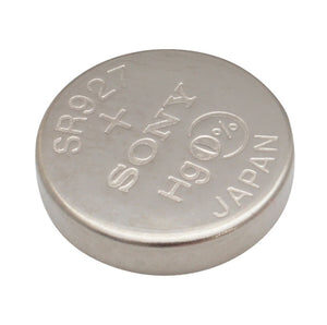 MuRata SR927W 399 52mAh 1.55V Silver Oxide Watch Battery - 1 Piece Tear Strip
