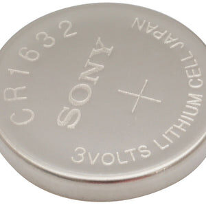 MuRata CR1632 140mAh 3V Lithium (LiMnO2) Coin Cell Watch Battery - 1 Piece Tear Strip