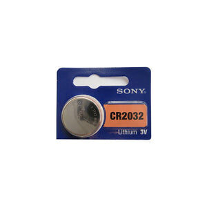 MuRata CR2032 220mAh 3V Lithium Primary (LiMnO2) Coin Cell Watch Battery - 1 Piece Tear Strip, Sold Individually