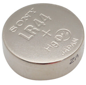 MuRata LR44 1.5V Alkaline Coin Cell Battery - 1 Piece Tear Strip