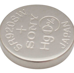MuRata SR920SW 371 44mAh 1.55V Silver Oxide Watch Battery - 1 Piece Tear Strip, Sold Individually