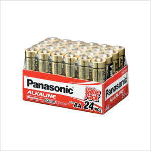 Panasonic Industrial Alkaline 1.5V AA Battery - 24PK