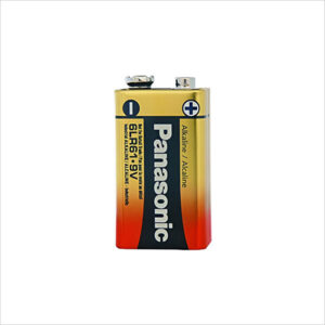 Panasonic Industrial 6LF22XWA1SB (210 Pack) Alkaline 9V Battery with Snap Connector (6LF22XWA/1SB) - Case of 210
