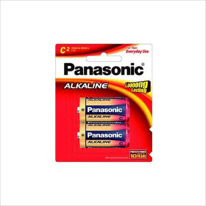 Panasonic Alkaline Plus Power C-Cell Battery - 2-Pack