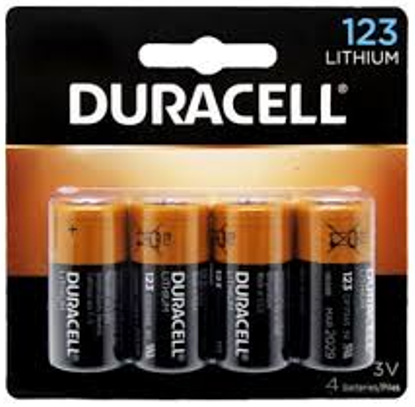 DuracellUltra DL123A (2PK) CR123A 1470mAh 3V Lithium (LiMNO2) Button Top Photo Batteries (DL123AB2PK) - 2 Pack Retail Card