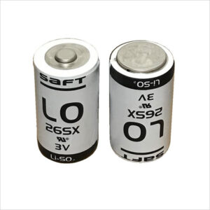 SaftLO26SX 3.0V 7.75Ah Primary Lithium-Sulfur Dioxide Battery (LiSO2) - D Size Spiral Cell